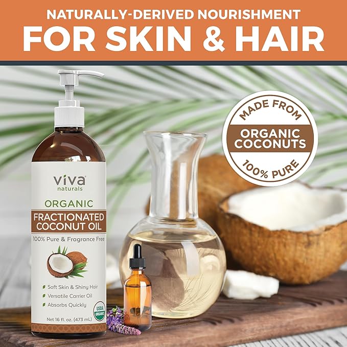 image of Viva Naturals Organic Extra Virgin Coconut Oil